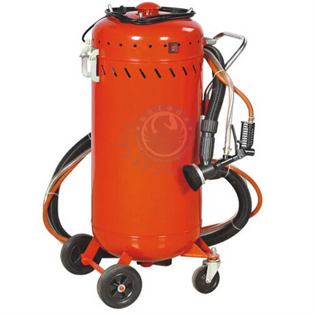 with Vacuum Abrasive Recovery System Sand Blast Equipment Sandblasting Pot