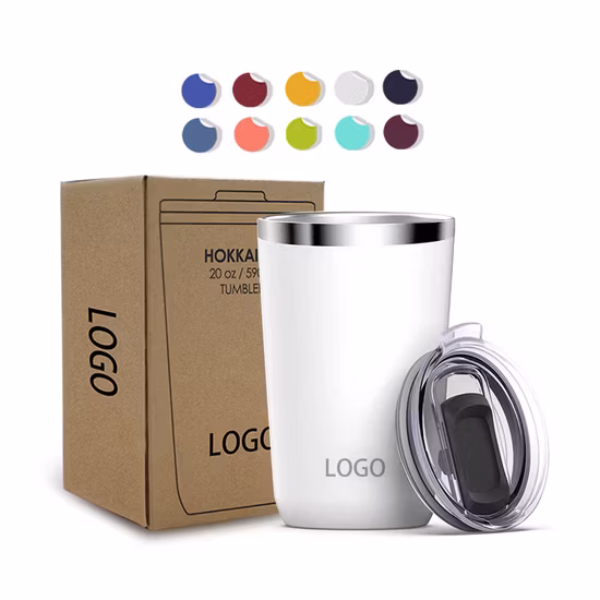20oz Designer Insulated Double Wall Coffee Thermo Mugs Stainless Steel Sublimation Travel Tumbler Cups in Bulk