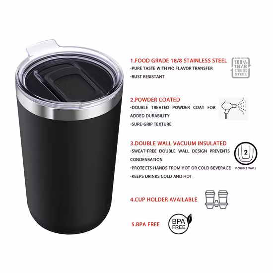 20oz Designer Insulated Double Wall Coffee Thermo Mugs Stainless Steel Sublimation Travel Tumbler Cups in Bulk